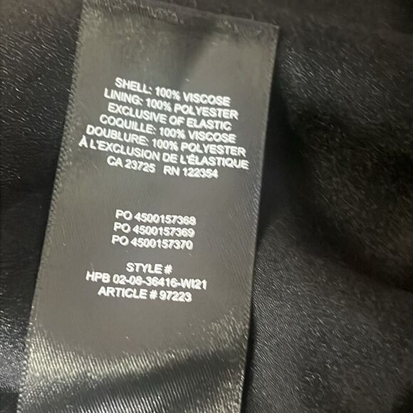 ARITZIA SUNDAY’S BEST DELIAH  BLACK NWT‎ MINI DRESS SIZE L - Picture 7 of 10